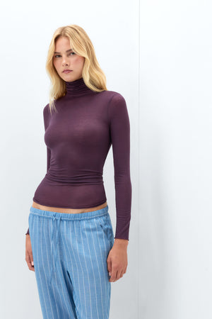 חולצת גולף Modal Cashmere Ultralight