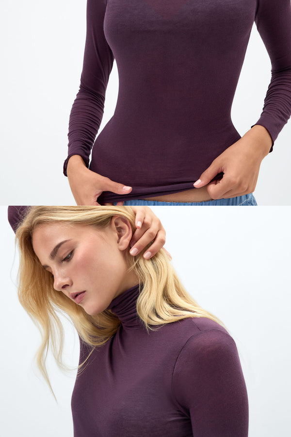 חולצת גולף Modal Cashmere Ultralight