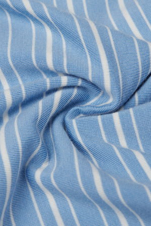 חולצה ארוכה מפתח סירה Oxford Stripes