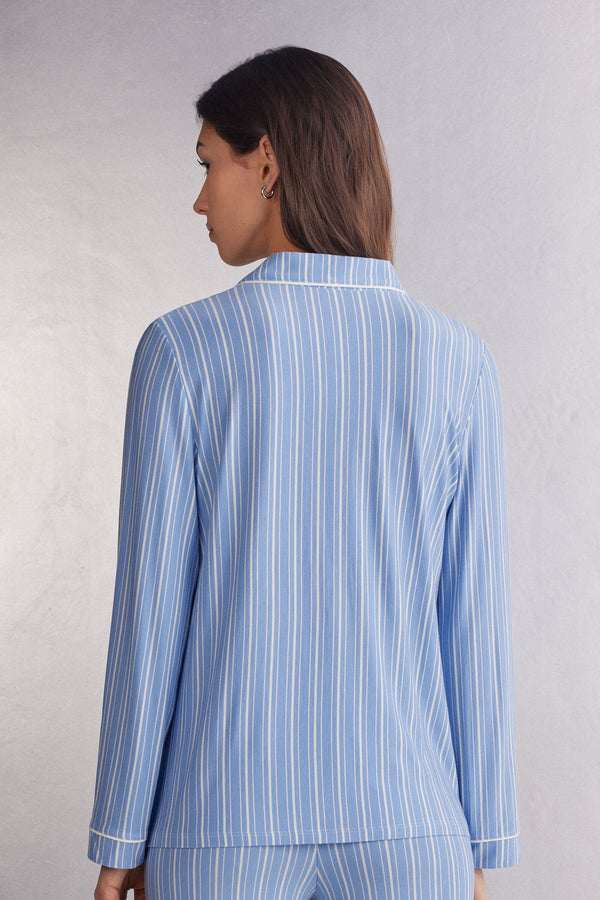 חולצה מכופתרת Oxford Stripes