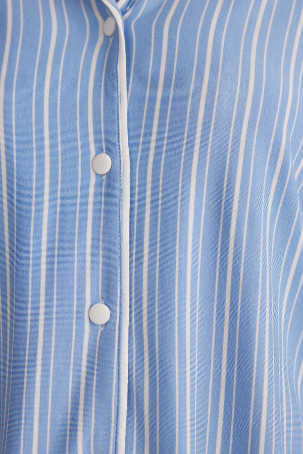 חולצה מכופתרת Oxford Stripes