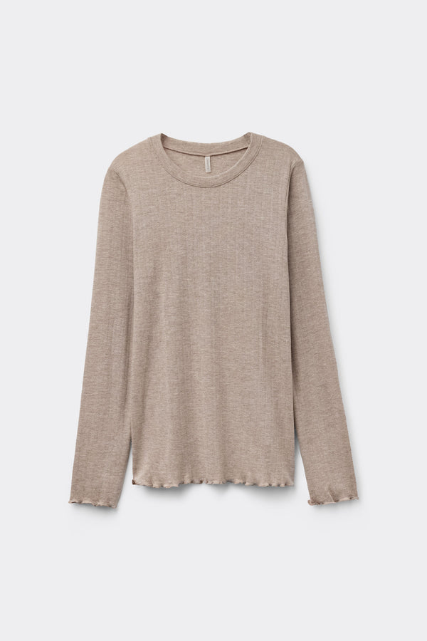 חולצה ארוכה Luxyury Softness Modal with Cashmere