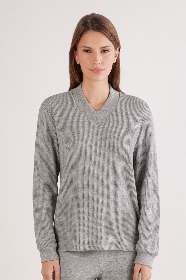 סריג וי Soft Tricot