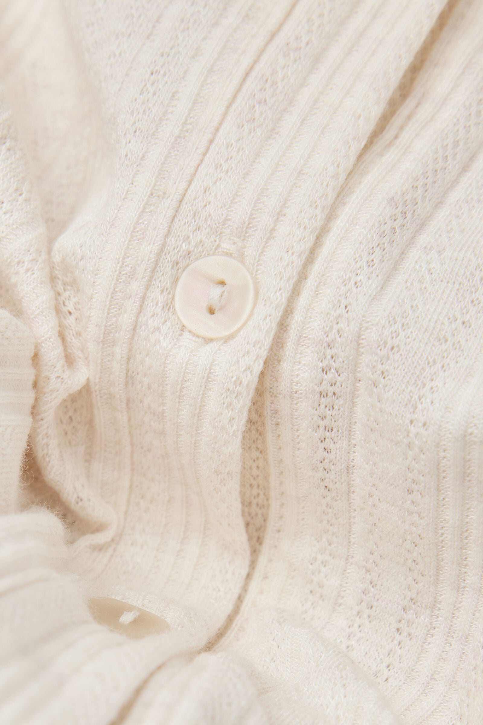קרדיגן עם כפתרה SWEET Pointelle