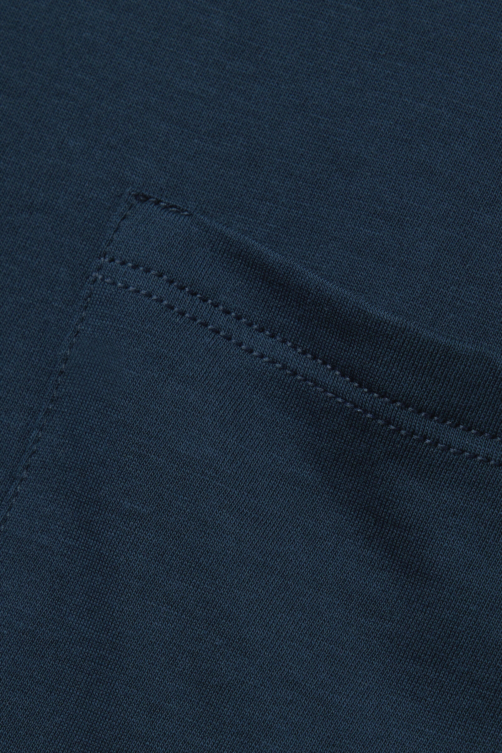 טי שירט כותנה קצרה עם כיס