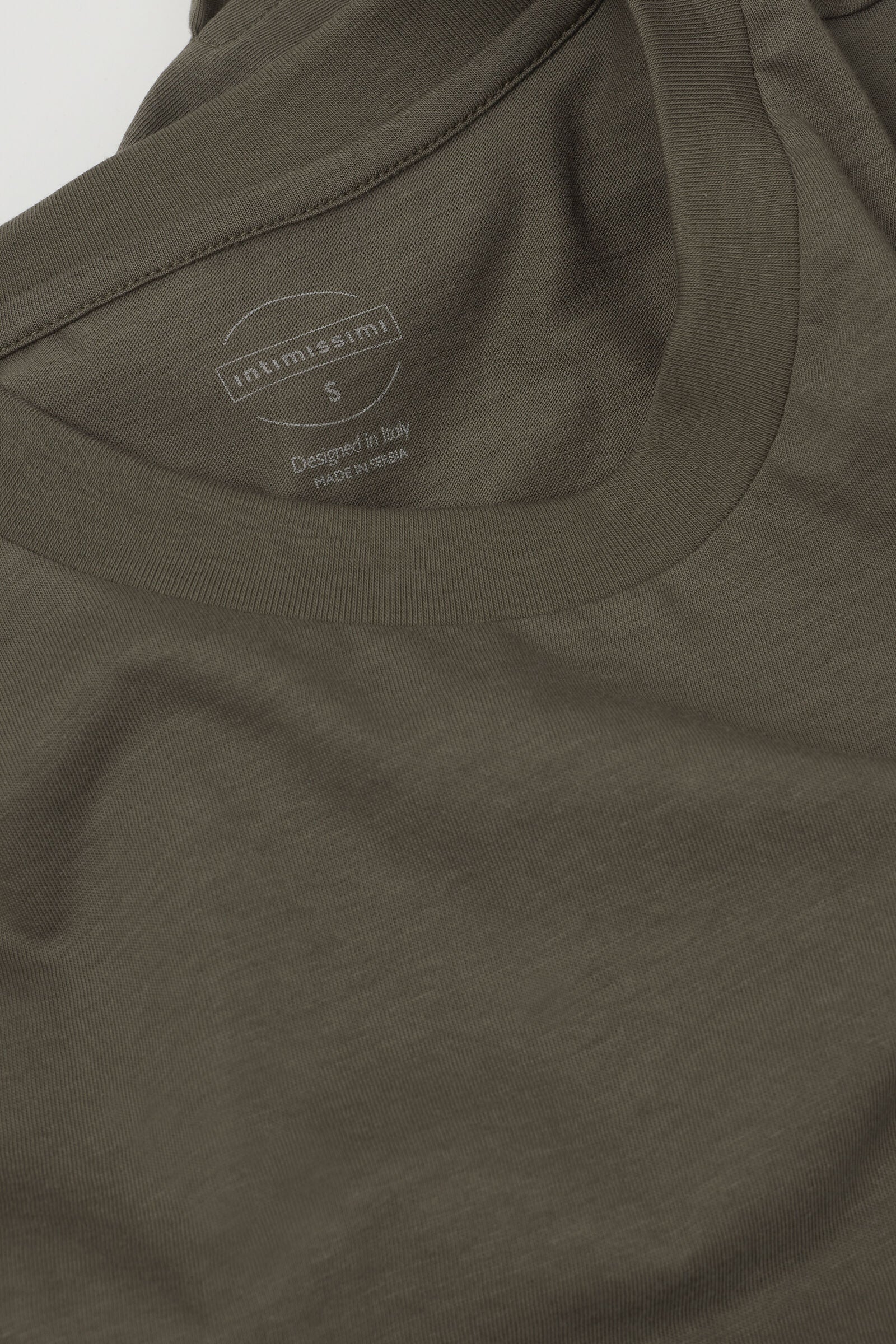 טי שירט כותנה קצרה עם כיס