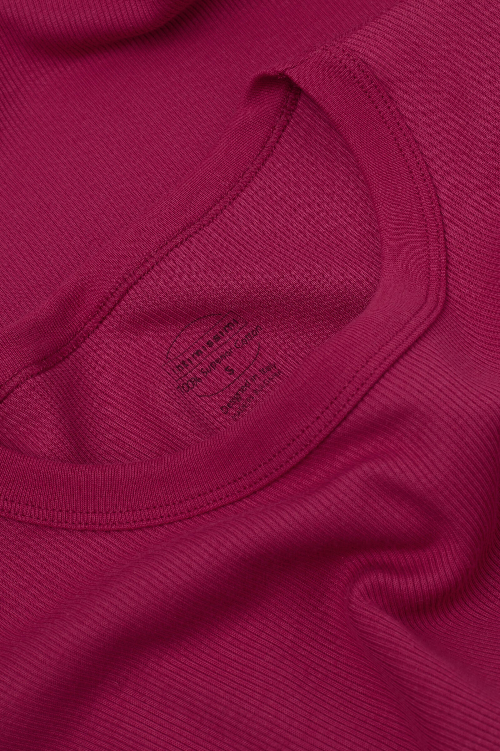 טי שירט Ribbed Superior Cotton