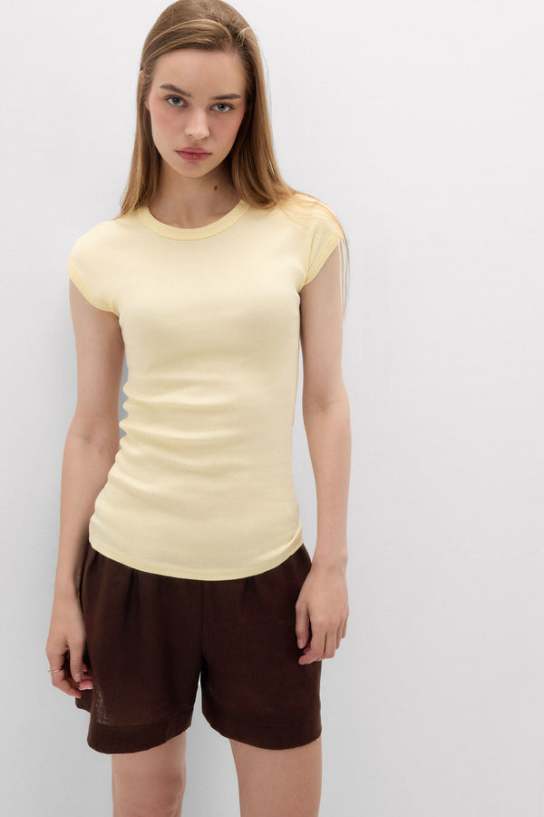 טי שירט Ribbed Superior Cotton
