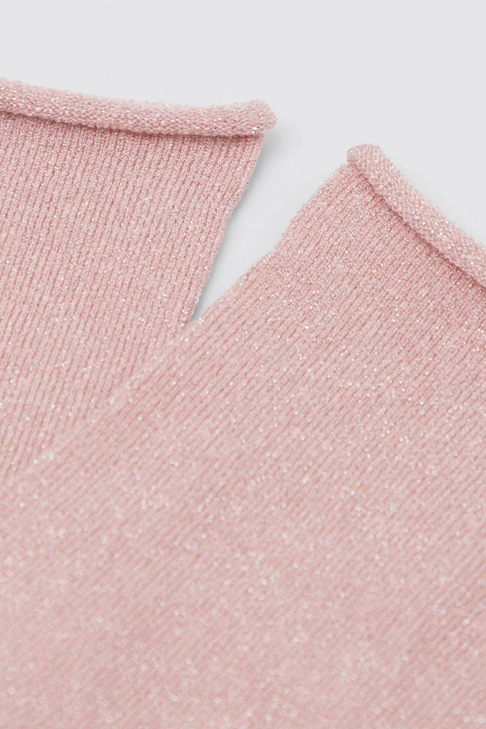 גרבי גליטר קצרות