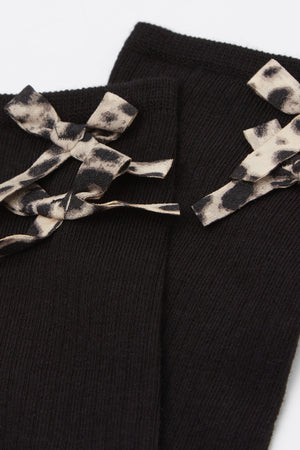 גרביים עם פפיון Tropical Print
