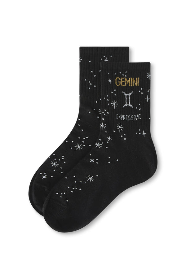 גרבי כותנה בסגנון ספורטיבי Astrology Capsule
