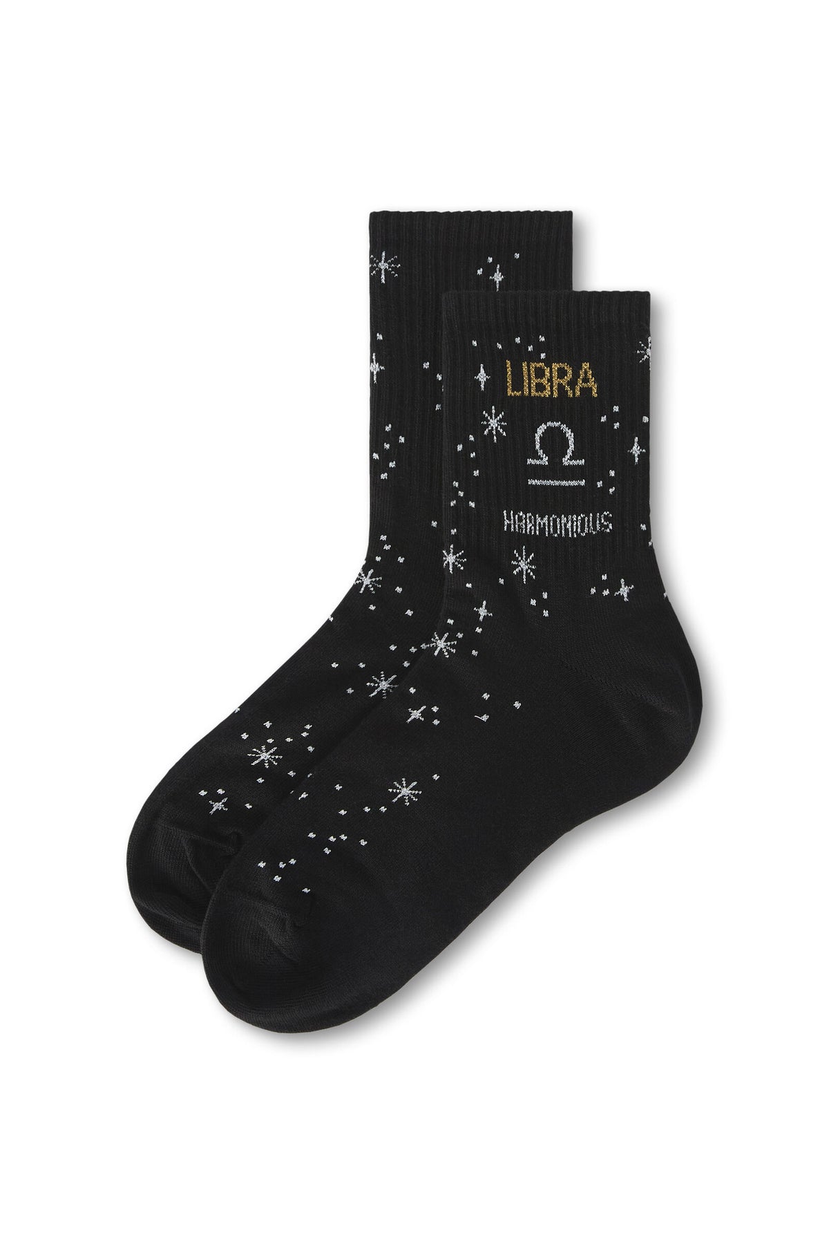 גרבי כותנה בסגנון ספורטיבי Astrology Capsule