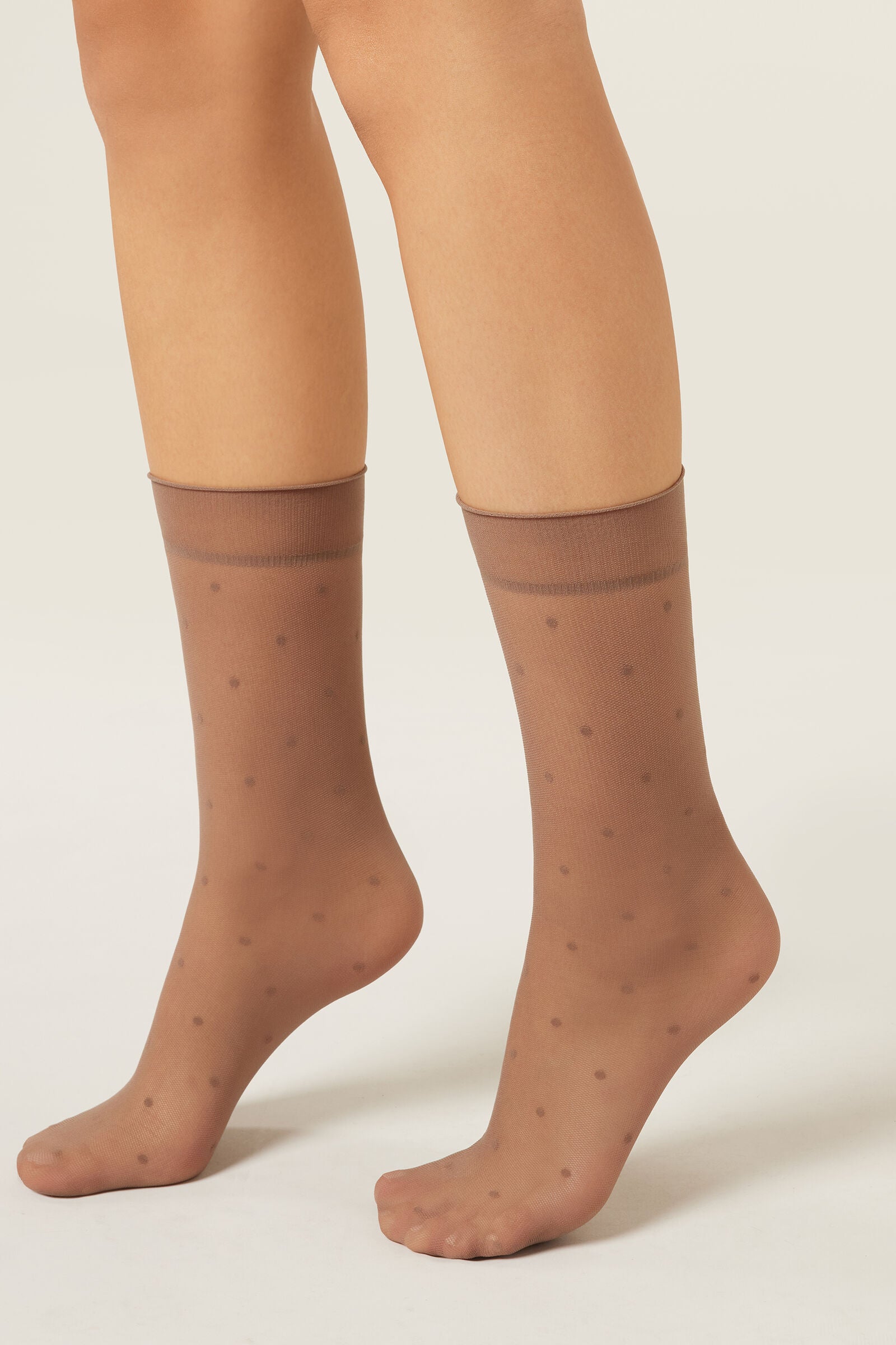 גרביים שקופים Polka Dot