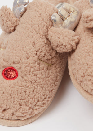 נעלי בית Christmas Teddy