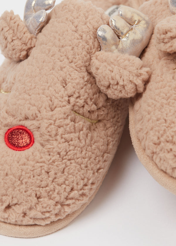 נעלי בית Christmas Teddy