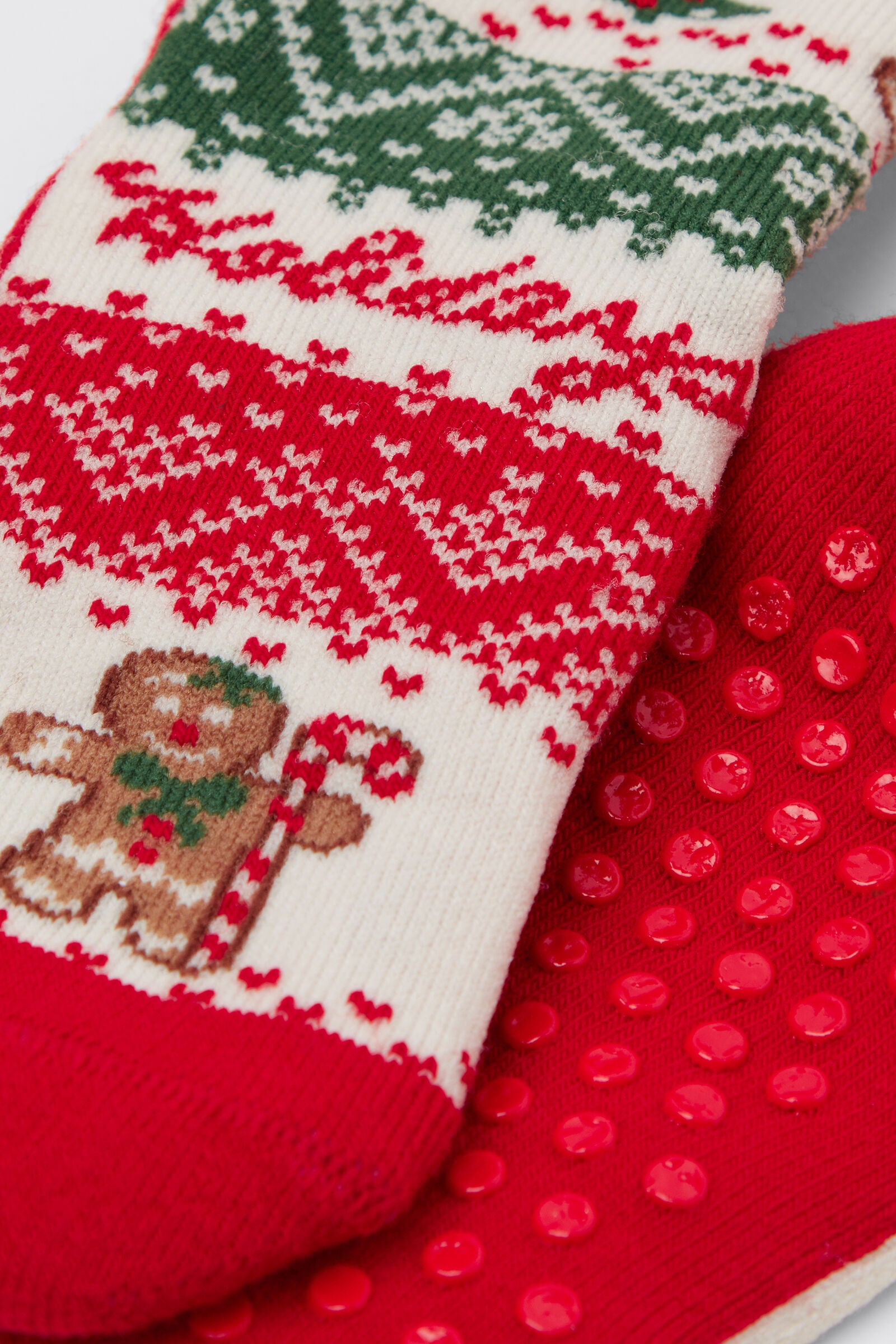 גרביים נגד החלקה לתינוקות Christmas