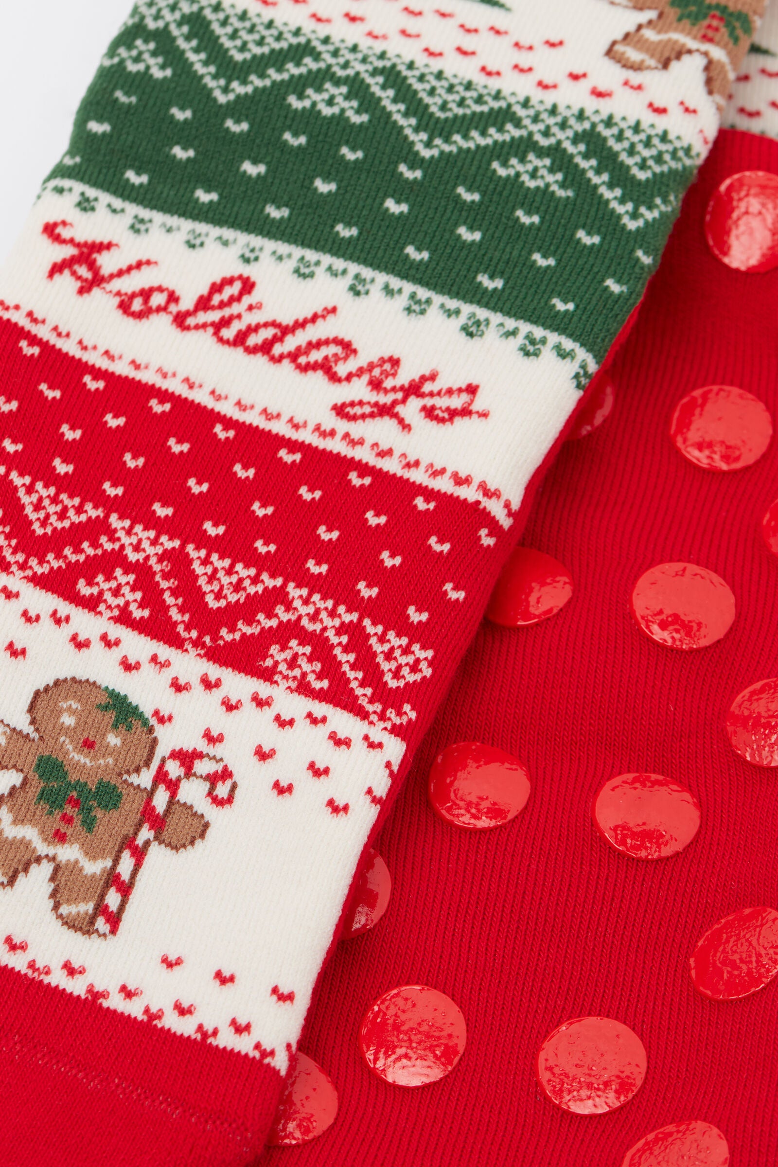 גרביים נגד החלקה לגברים  Christmas