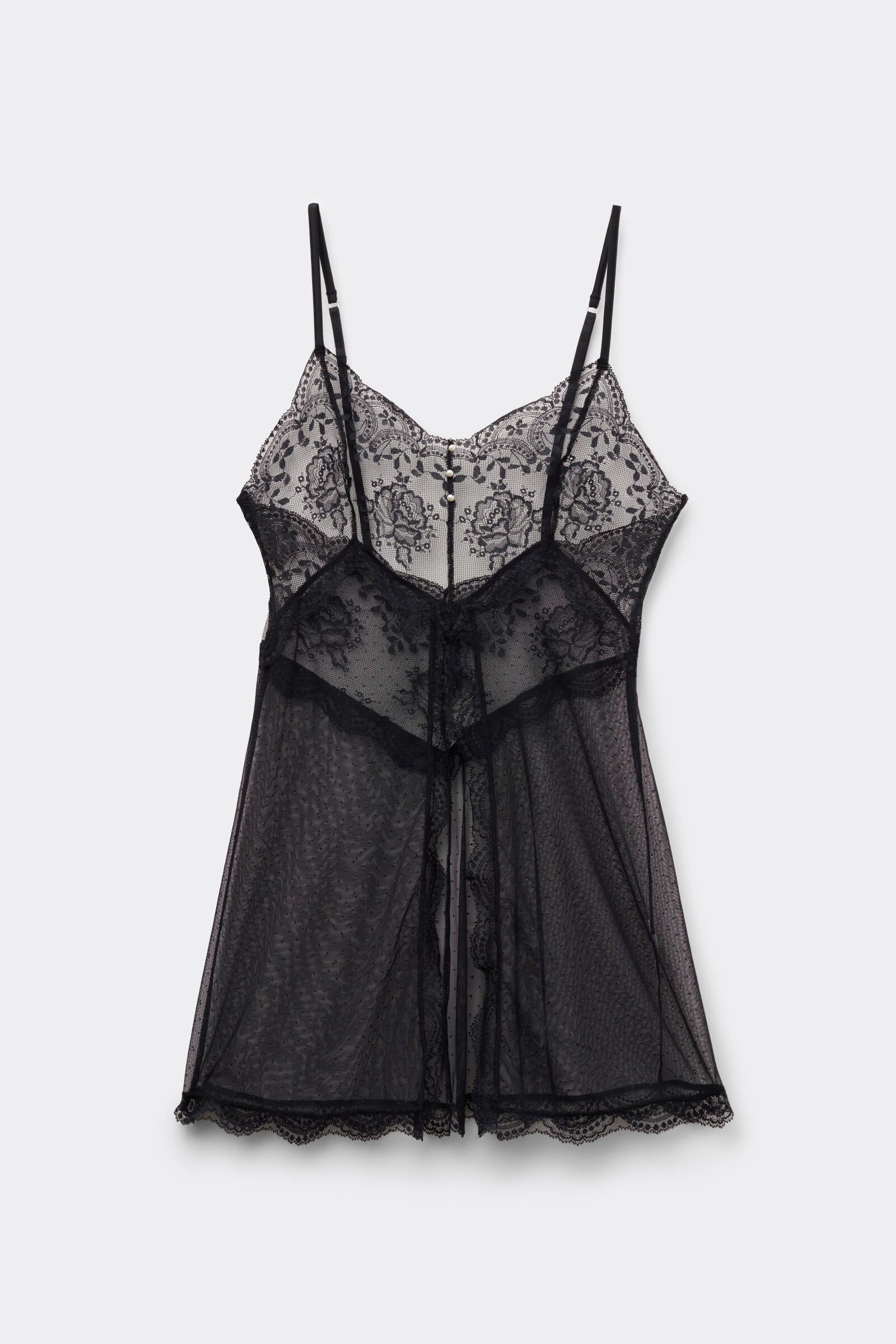 בייבידול טול ותחרה La Vie en Rose