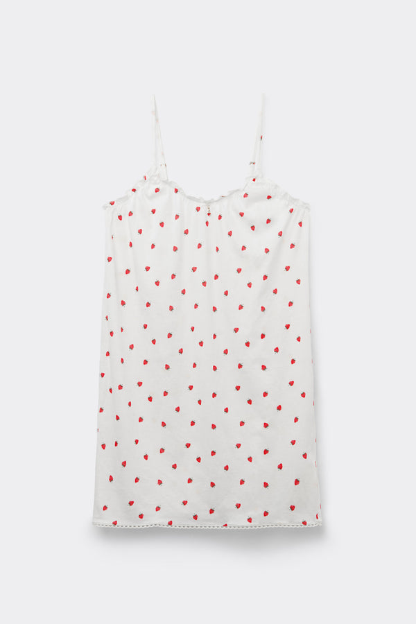 שמלת סליפ Sweet as a Berry Ultrafresh Cotton