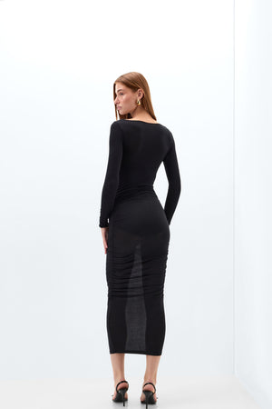 שמלה ארוכה Ultralight With Cashmere