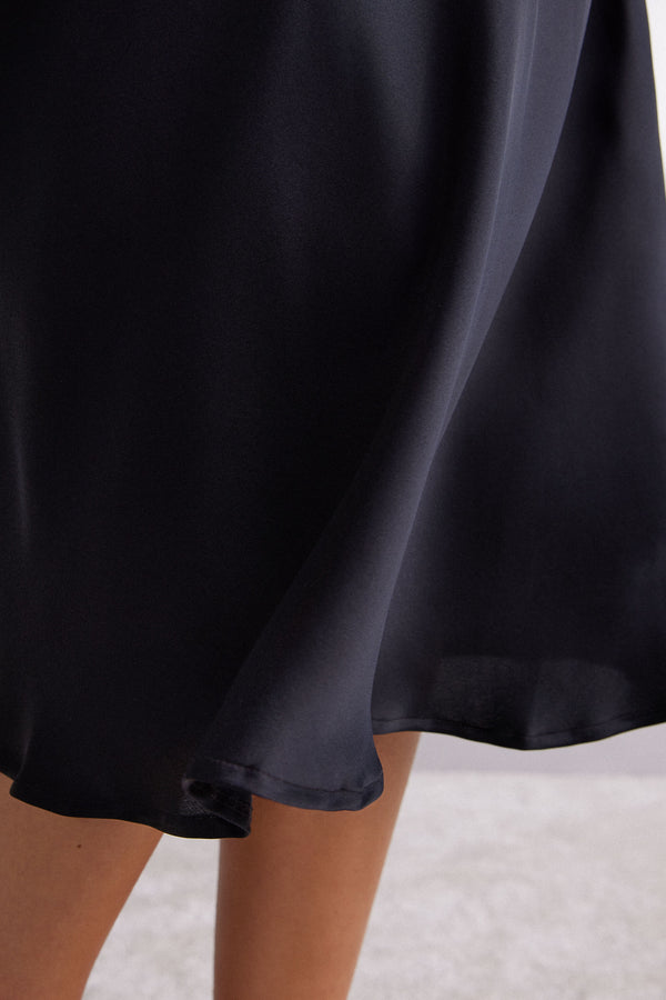 שמלת מידי Slip in Silk