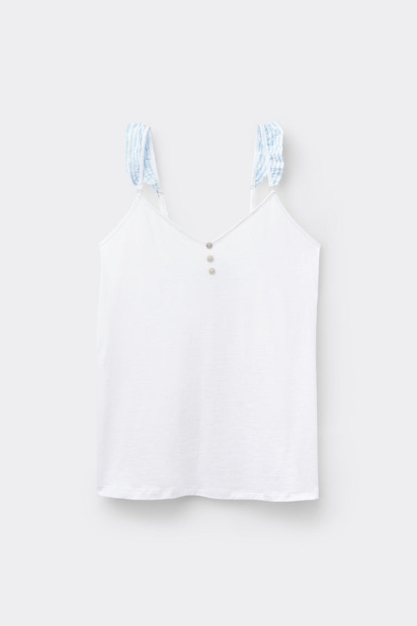 גופייה Romantic Stripes Ultrafresh Cotton