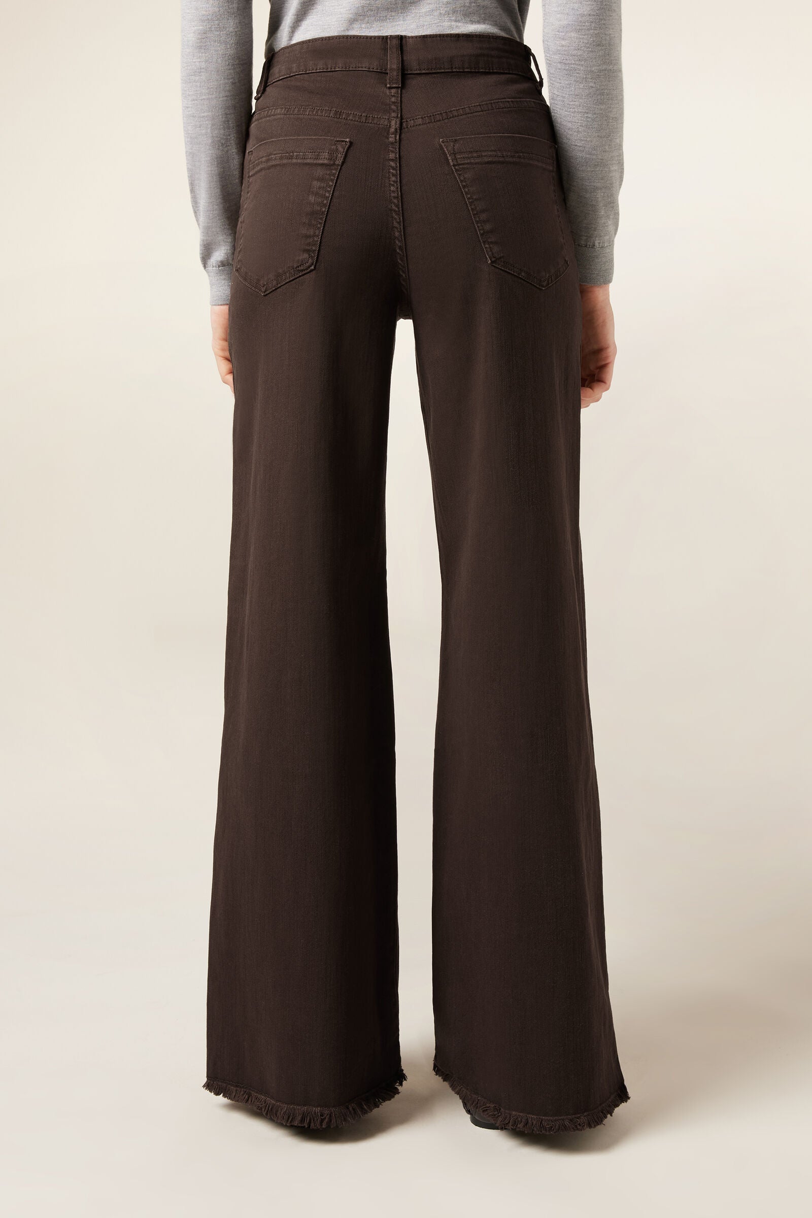 ג'ינס סטרץ' Wide Leg