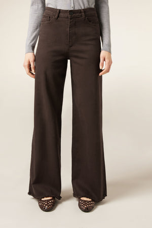 ג'ינס סטרץ' Wide Leg