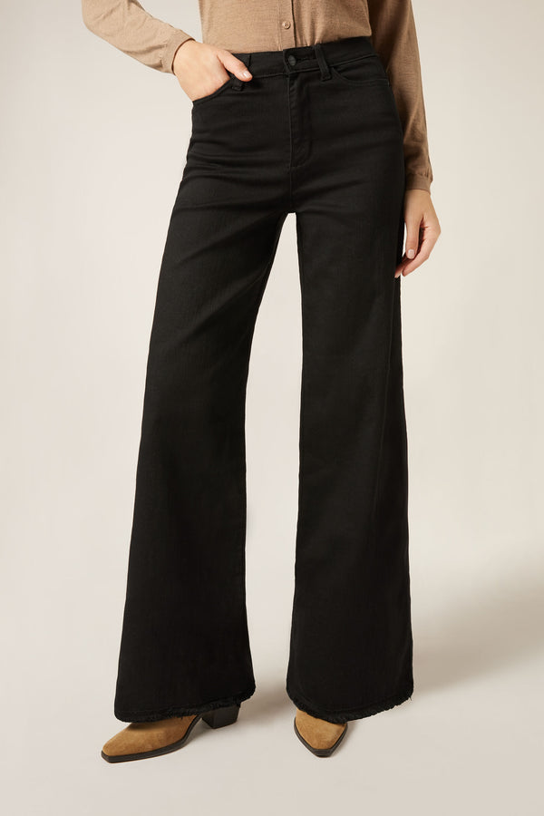 ג'ינס סטרץ' Wide Leg