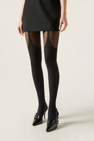 גרביונים Garter belt Longuette
