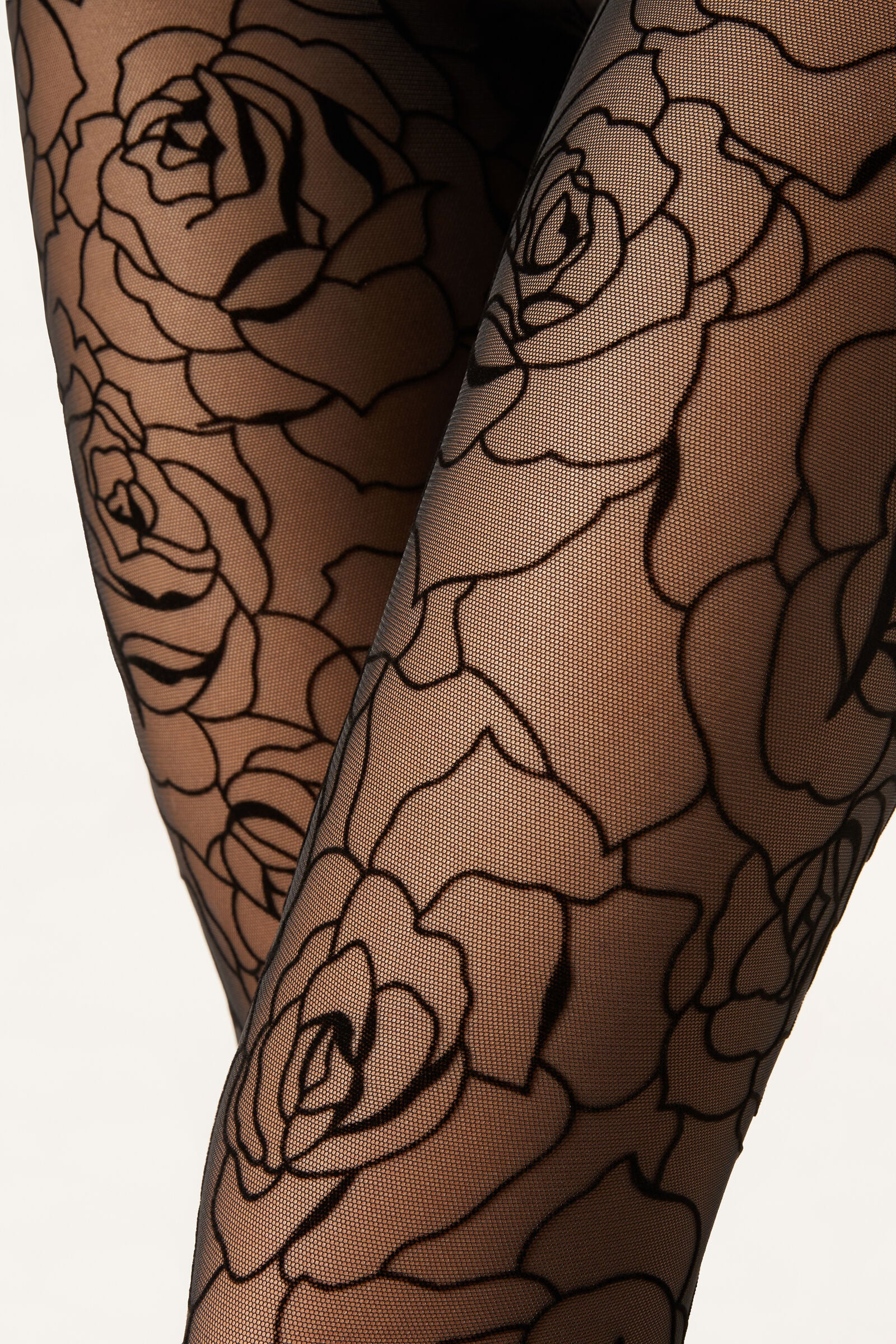 גרביונים Flock Rose