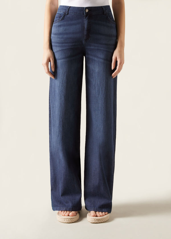 ג'ינס Wide Leg