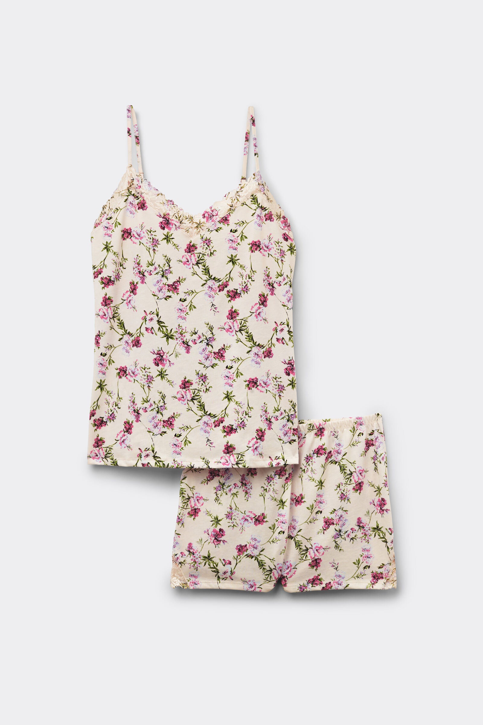 סט פיג'מה Superior Cotton Pretty Flowers