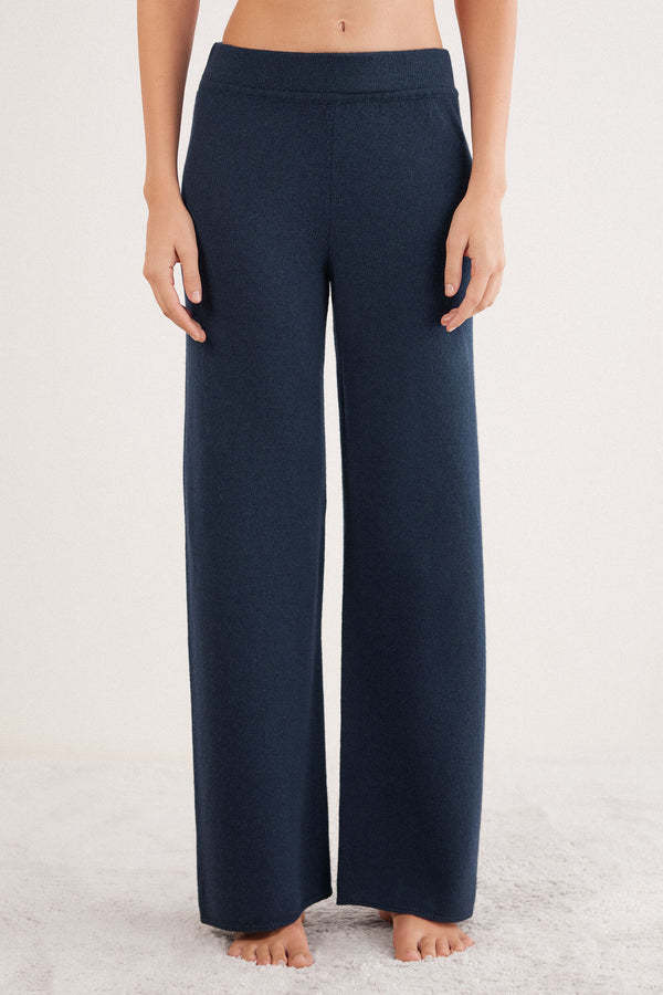מכנסיים רחבים 100% Cashmere