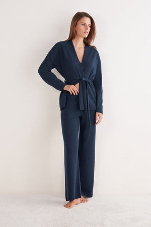 מכנסיים רחבים 100% Cashmere