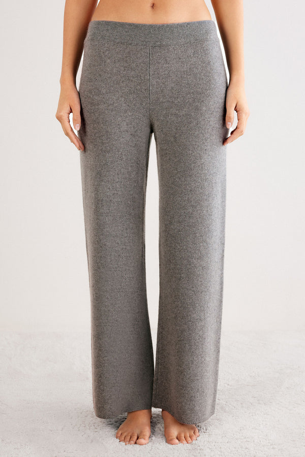 מכנסיים רחבים 100% Cashmere