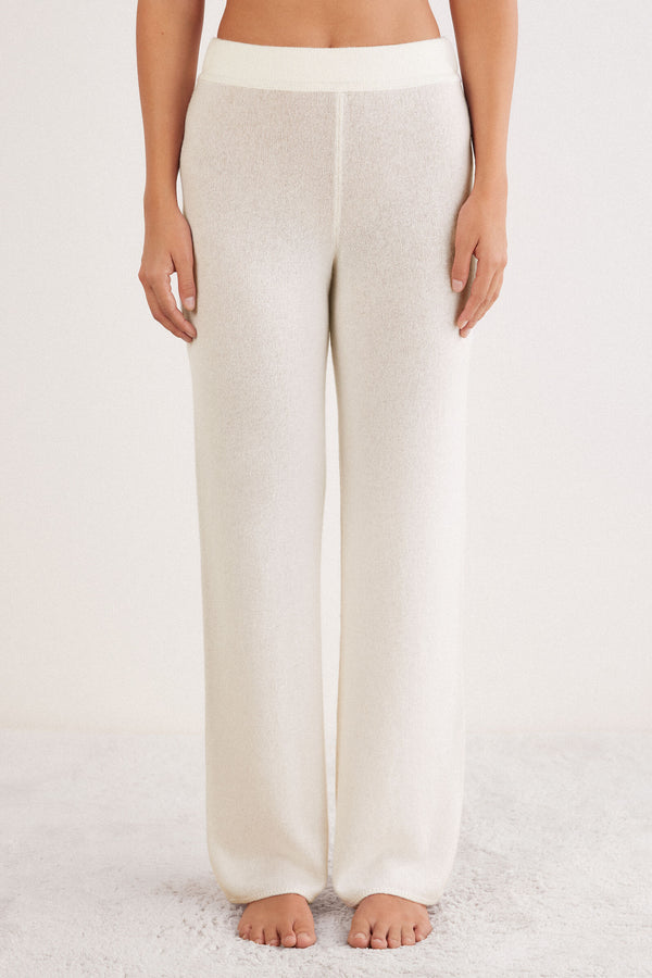 מכנסיים רחבים 100% Cashmere
