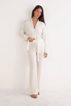 מכנסיים רחבים 100% Cashmere