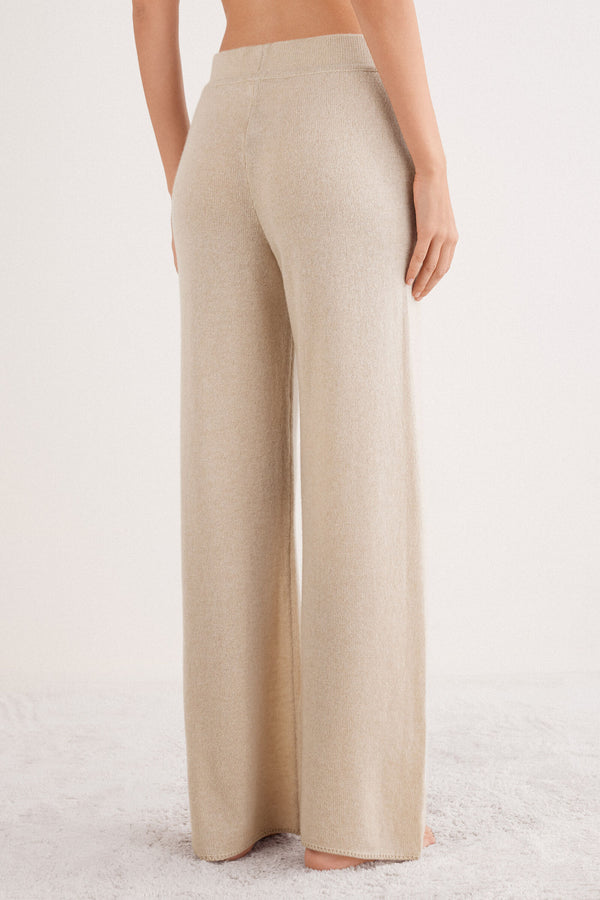 מכנסיים רחבים 100% Cashmere