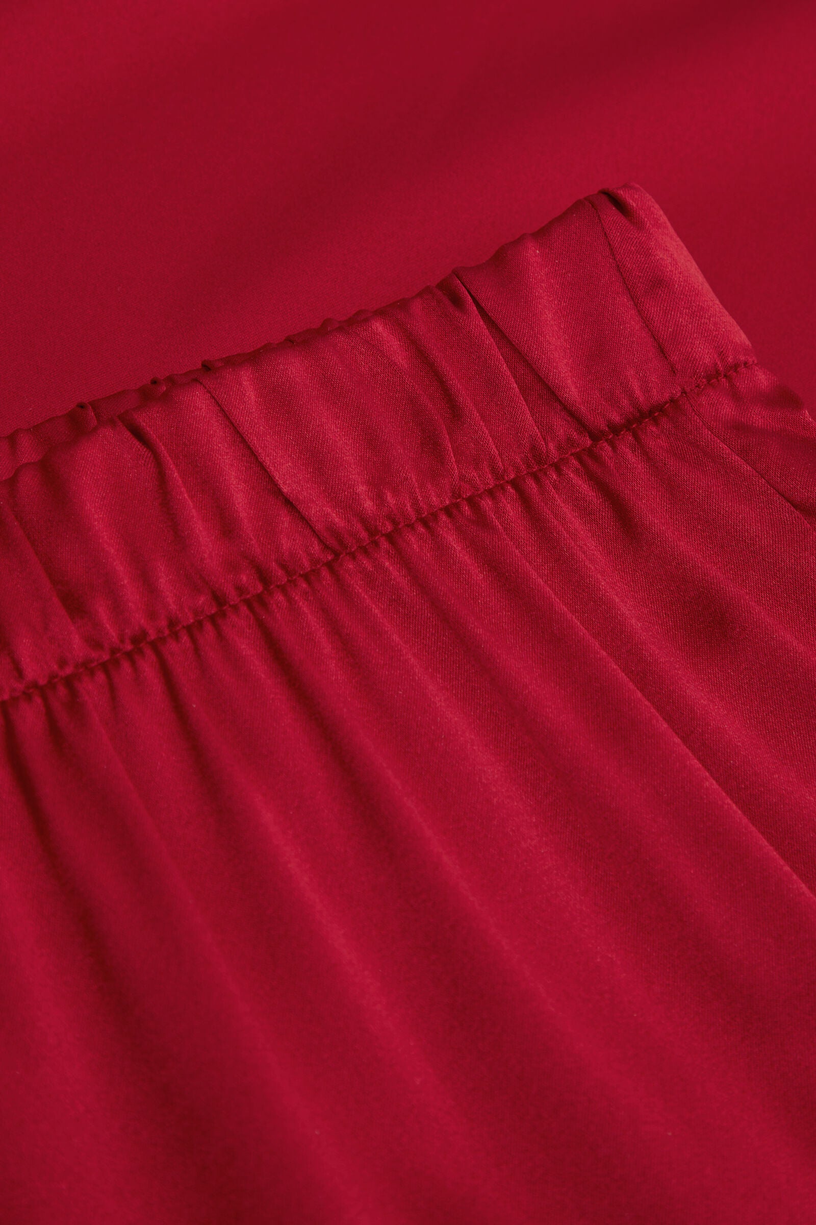 מכנסי משי סטן ארוכים