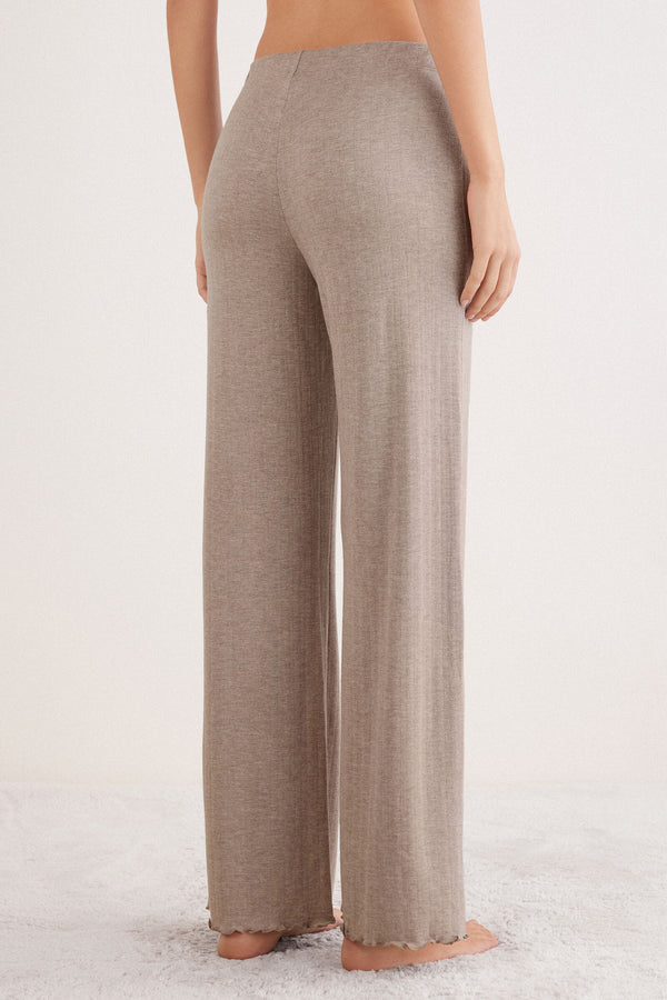 מכנסיים רחבים Luxyury Softness Modal with Cashmere