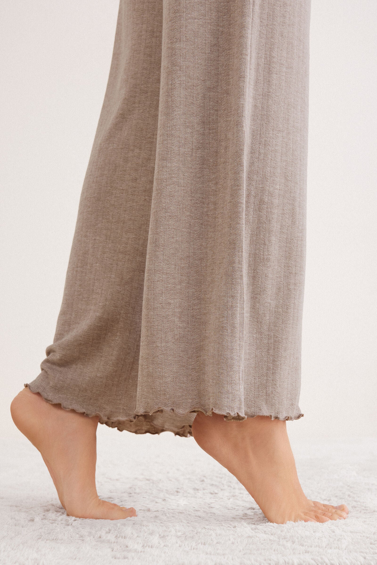 מכנסיים רחבים Luxyury Softness Modal with Cashmere