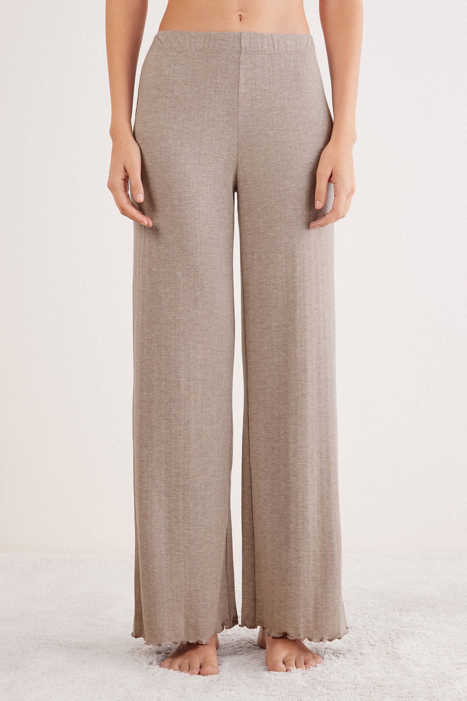 מכנסיים רחבים Luxyury Softness Modal with Cashmere