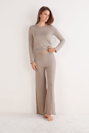 מכנסיים רחבים Luxyury Softness Modal with Cashmere