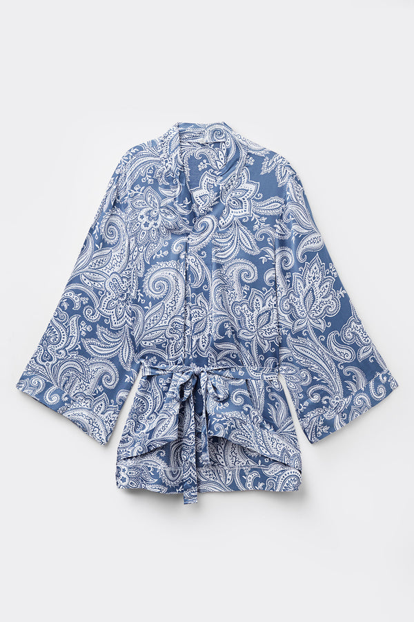 קימונו סטן Flower Paisley
