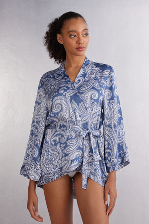 קימונו סטן Flower Paisley