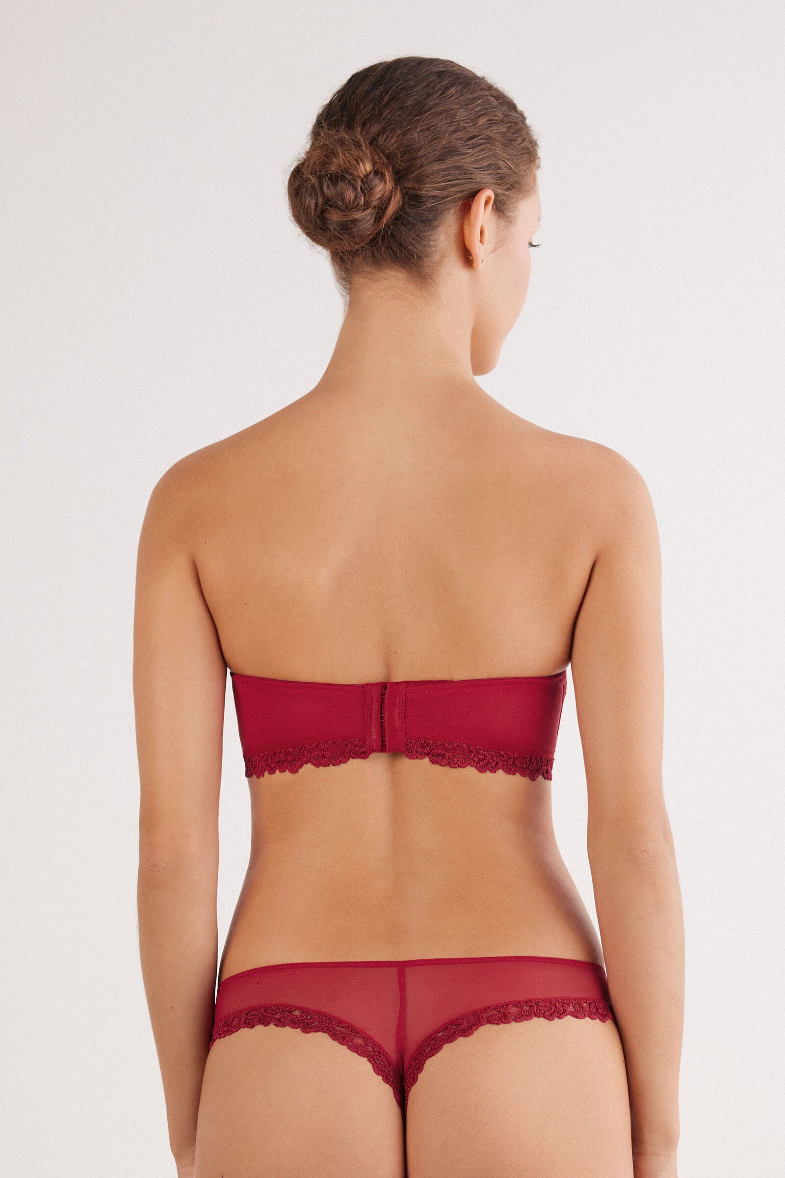 חזיית סטרפלס בלקונט Pretty Flowers