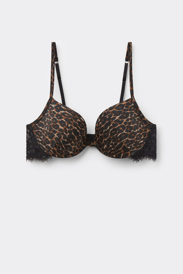 חזיית פוש אפ Sensual Attitude Animal Print Bellissima
