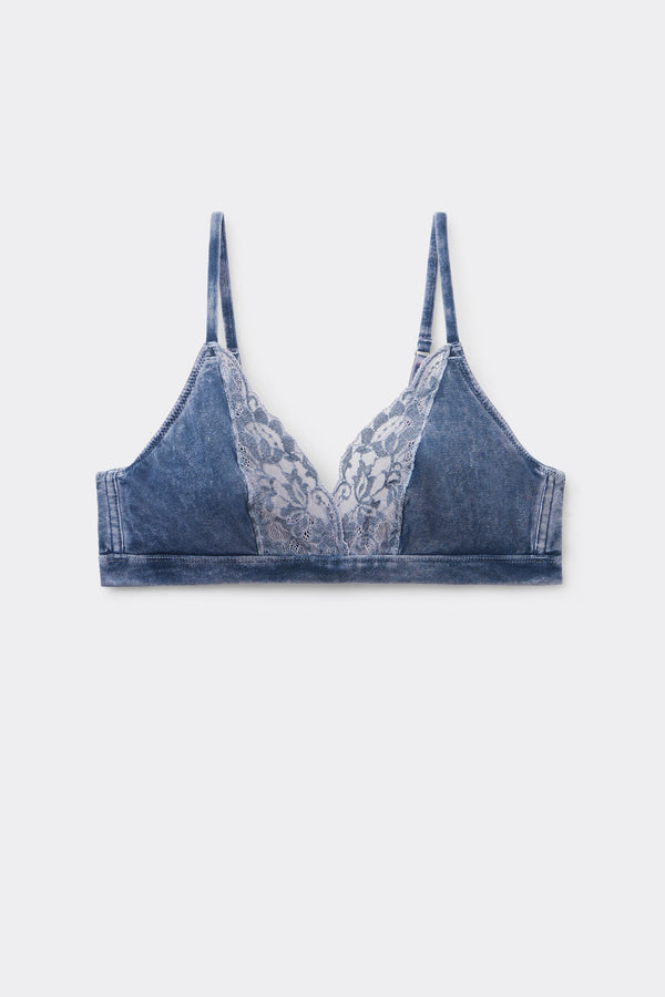חזיית משולשים Denim Romance Emma