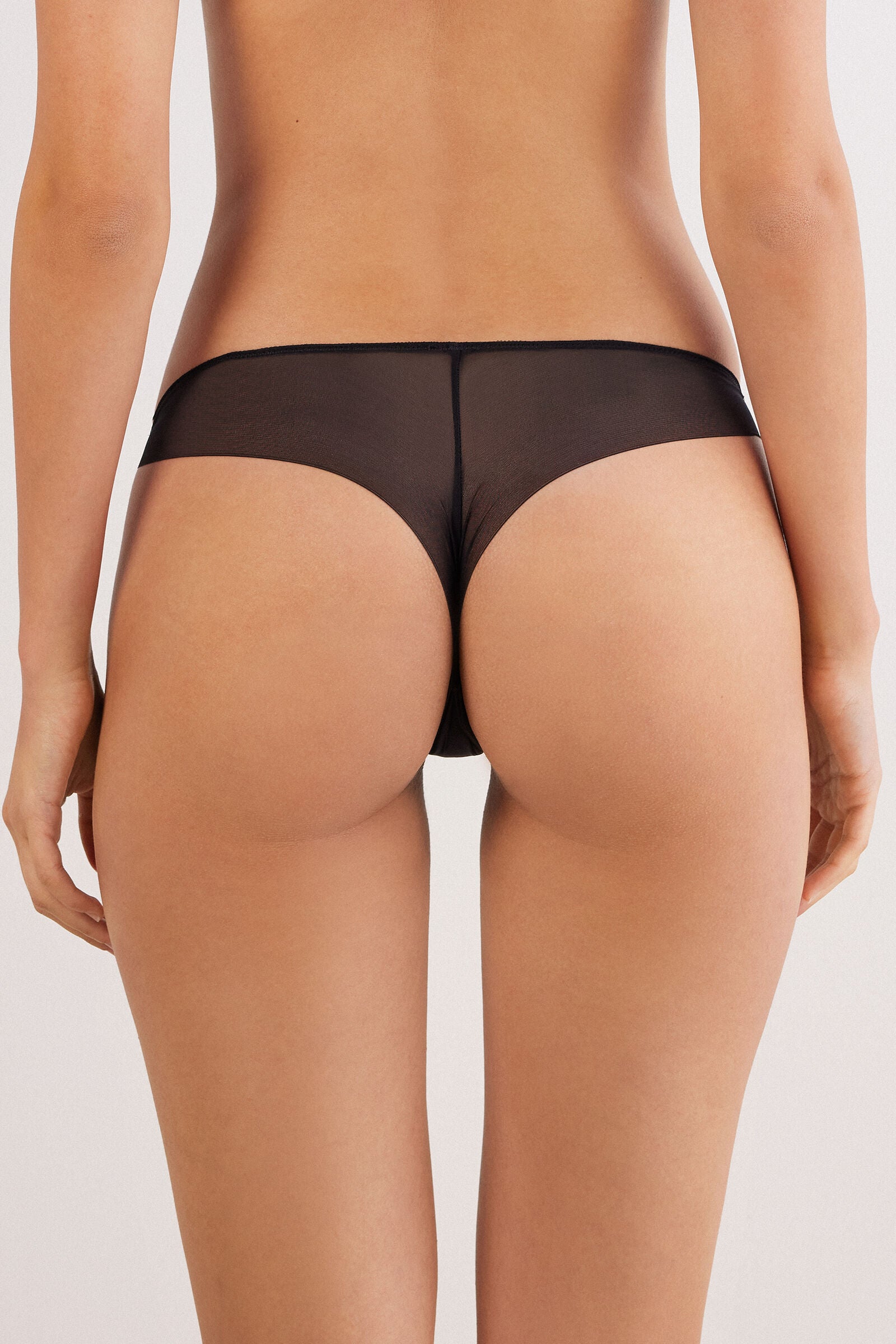 תחתונים ברזילאיים בגימור תחרה SHEER Glamour
